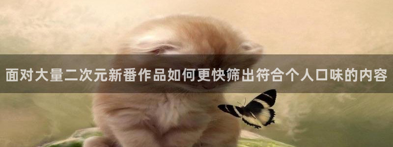 今日新番：面对大量二次元新番作品如何更快筛出符合个人口味的内容