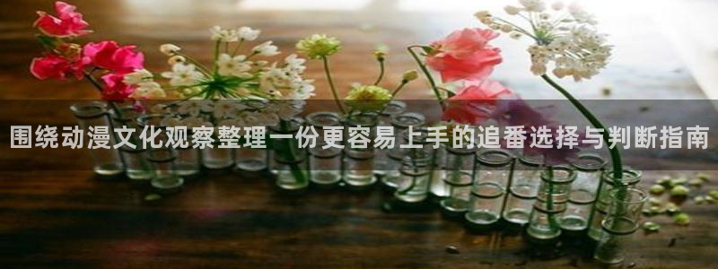 治愈动漫推荐：围绕动漫文化观察整理一份更容易上手的追番选择与判断指南
